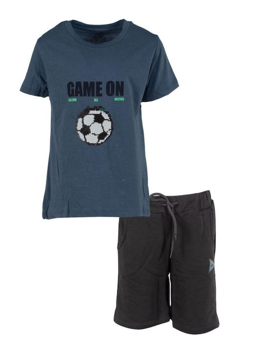 Kids' Set with Shorts Summer 2pcs Blue