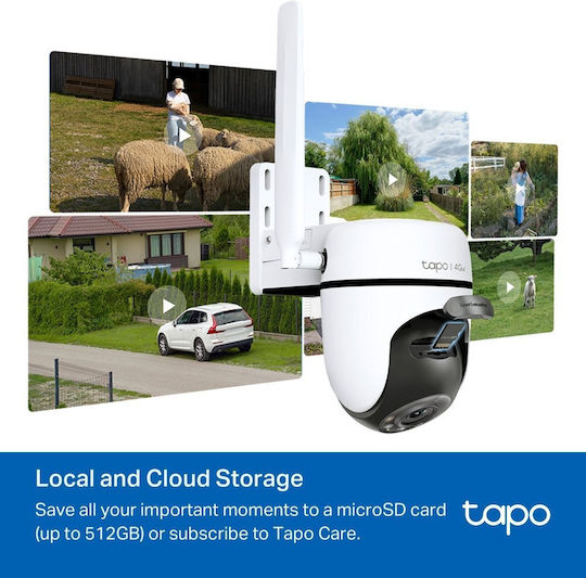 TP-LINK TAPO C501GW v1 IP Surveillance Camera 4G Full HD 1080p Waterproof with Two-Way Communication