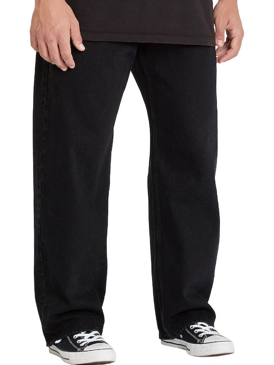 Billow Men's Jeans Pants with Loose Baggy Fit Black