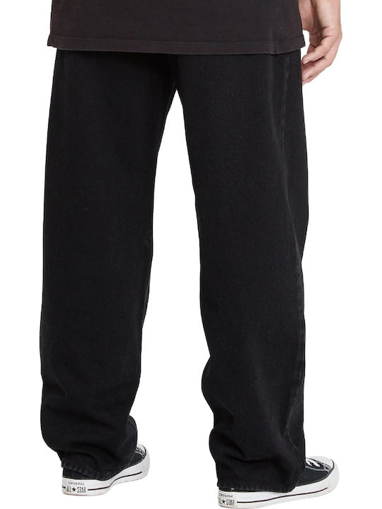 Billow Men's Jeans Pants with Loose Baggy Fit Black