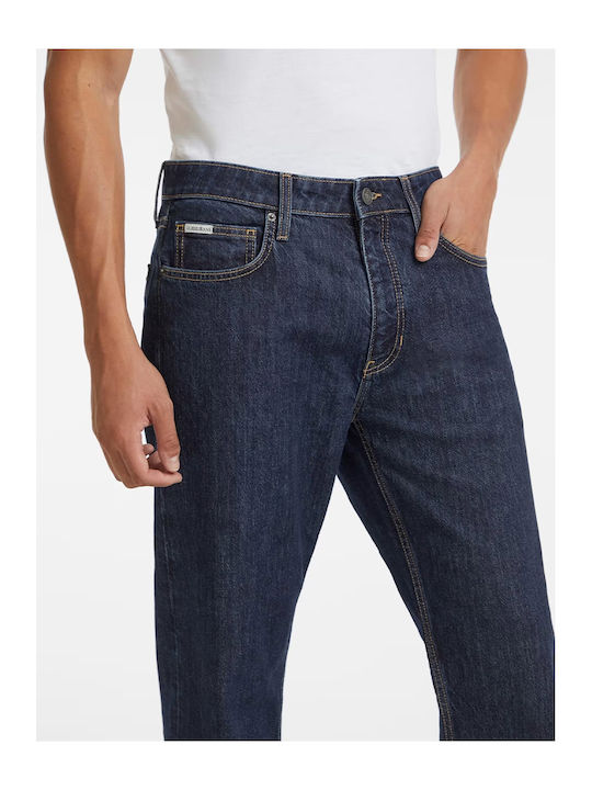 Men's Jeans Pants with Regular Straight Fit Blue