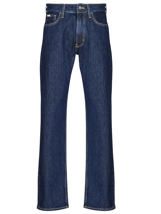 Men's Jeans Pants with Regular Straight Fit Blue