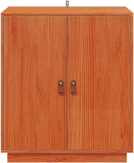 Sideboard Made of Solid Wood Brown 65.5x40x75cm