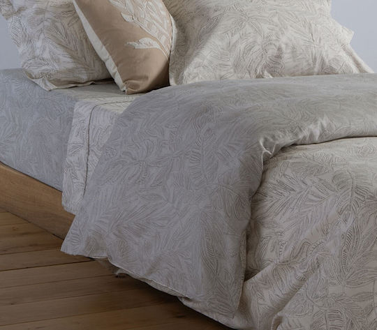 Nef-Nef Homeware Σετ Υπέρδιπλη 240x230cm Tundra Ecru/grey Nef-Nef Homeware Σετ Υπέρδιπλη 240x230cm Tundra Ecru/grey
