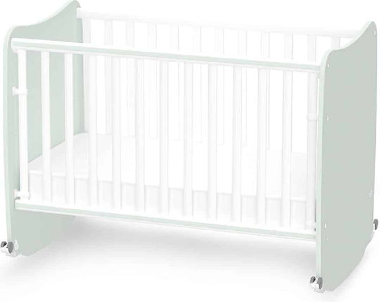 Lorelli Baby Crib Stars Green