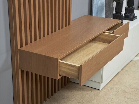 Hallway Furniture Light Walnut 130x30x50cm