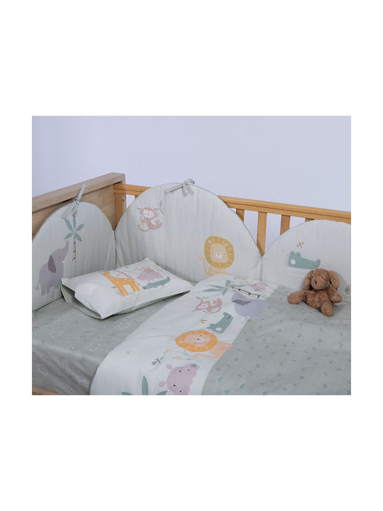 Nef-Nef Homeware Σετ Savana Πράσινο 120x170εκ.