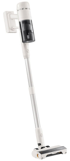 Roborock H60 Hub Επαναφορτιζόμενη Σκούπα 2 σε 1 Stick & Χειρός Λευκή