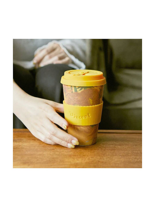 Ecoffee Cup Kunststoff Tasse Mit Deckel 400ml