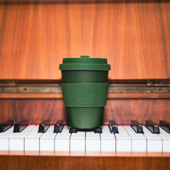 Ecoffee Cup Κούπα Πλαστική με Καπάκι 180ml