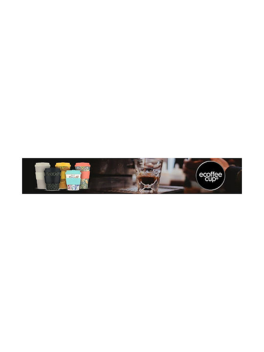 Ecoffee Cup Чаша Пластмасова с Капак Розова 350ml