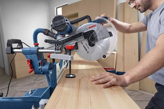 Bosch Gcm Fierăstrău Cu Tăietor De Unghi La Rețea Diametru Disc 305mm