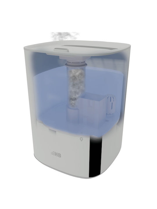 HB Body Dispozitiv De Aromaterapie Cu Lumini LED Gri 4000ml HB Body Dispozitiv De Aromaterapie Cu Lumini LED Gri 4000ml