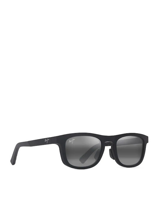 Maui Jim Unisex Sunglasses with Black Frame and Black Lens ALIALI-342-02-MJ0342S-001