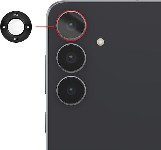Samsung Lentilă Galaxy S25 Fe Ultra Unghi Larg Cameră Spate Service Pack Negru
