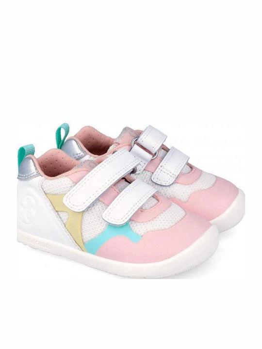 Kids Sneakers Barefoot with Hoop & Loop Closure Multicolour