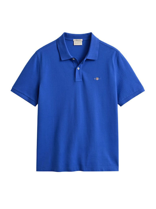 Shield Polo Мъжка Тениска С Къс Ръкав Blueviolet