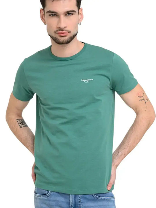 Original Basic T-shirt Πράσινο Ανοιχτό