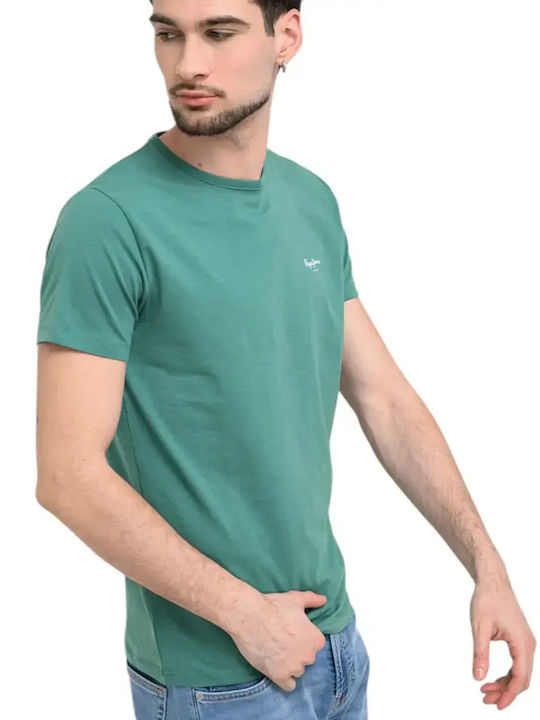 Original Basic T-shirt Πράσινο Ανοιχτό