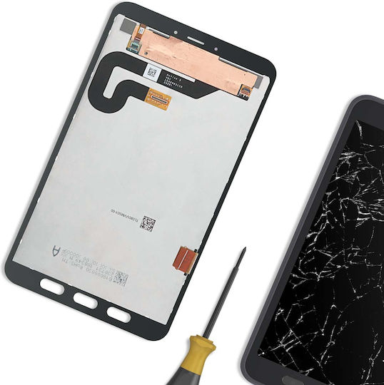 Clappio Complete Lcd Touch Screen Compatible Samsung Galaxy Tab Active 5 Replacement Black
