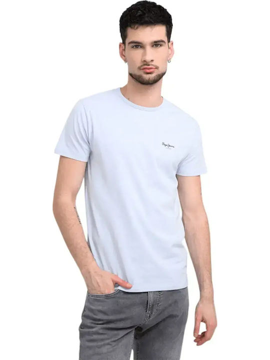 Basic T-Shirt Blau Des Eises