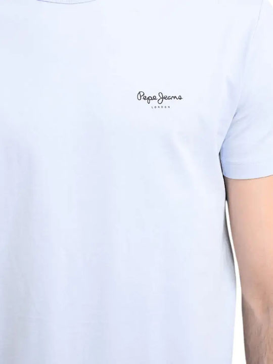 Basic T-Shirt Blau Des Eises