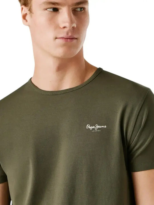 Original Basic T-shirt Χακί