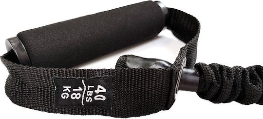 Liga Sport Resistance Band Gymtube with Handles Black