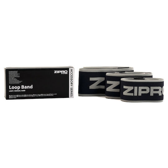 Zipro Mini Loop Bands Σετ 3τμχ Μαύρα