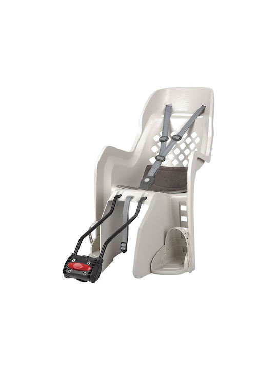 Polisport Rear Kids Bicycle Seat Frame Gray