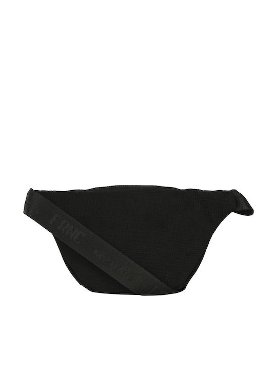 Πλεκτή Γυναικεία Crossbody Τσάντα Μαύρη