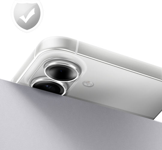 Avizar Camera Lens Protector Iphone 17 Aluminum Unibody Frame Silver