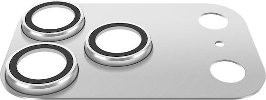 Protecție Lentilă Cameră Avizar Iphone 17 Pro Max Monobloc Cadru Aluminiu Argintiu