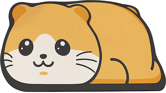 Antiderapant Covoare De Baie ZD1BAT3QWSHHAMSTER Portocaliu/Alb 60x40cm