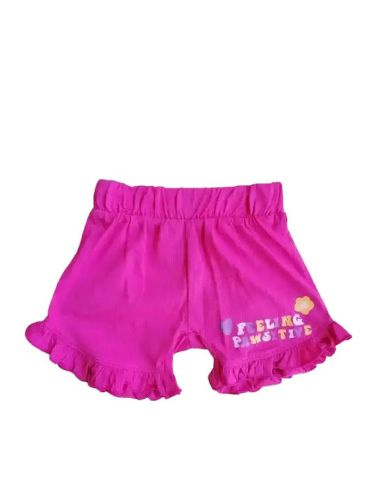 Kids Set with Shorts Summer 2 Pieces Pink