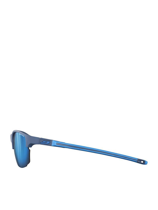 Julbo Unisex Sunglasses with Blue Frame and Blue Mirror Lens J5511112