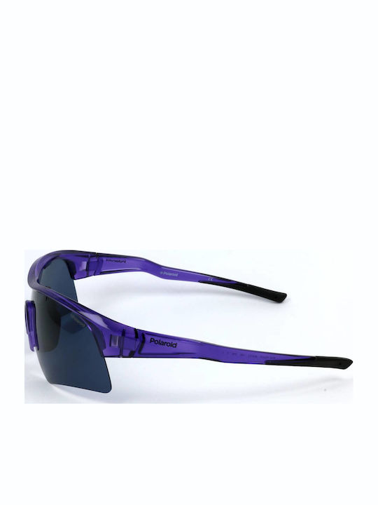 Polaroid Unisex Γυαλιά Ηλίου με Μωβ Σκελετό PLD7024/S B3V/99