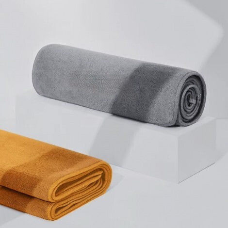 Lavetă Din Microfibră De Curățenie Uscare Lustruire Pentru Materiale Plastice Pentru Interior - Tabloul De Bord Mașină 400gsm Gri 30x30cm