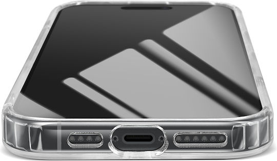 Swissten Magsafe Package Iphone 15 Bi-material Case 5000 Mah Powerbank Transparent