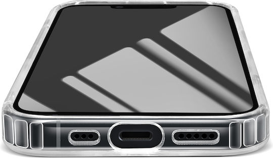 Swissten Magsafe Pack iPhone 13 Калъф Двукомпонентен 5000 mAh Powerbank Прозрачен