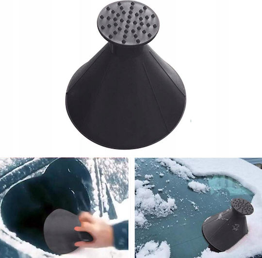 Răzuitor de Gheață Conic Zola Abs 14 Cm Diametru 10,6 Cm Înălțime Negru