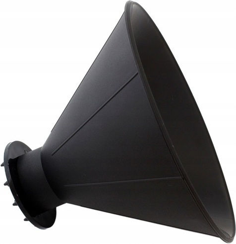 Răzuitor de Gheață Conic Zola Abs 14 Cm Diametru 10,6 Cm Înălțime Negru