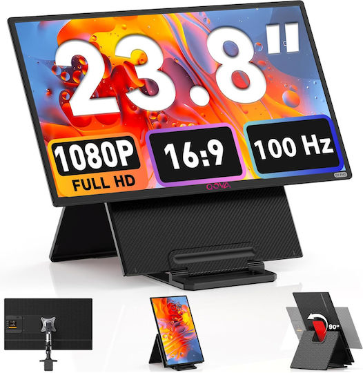 Qova IPS Monitor Portabil 23.8" FHD 1920x1080