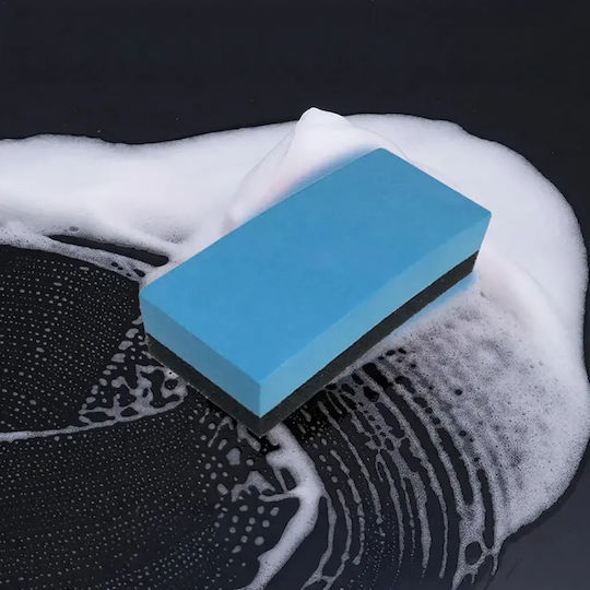 Aplicator Ceară Lustruire Protecție Ceramică Zola Burete Detailing 6.7 × 2.7 × 1.2 Cm Albastru Negru