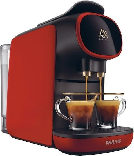 Philips Pod Coffee Machine Pressure 19bar Red