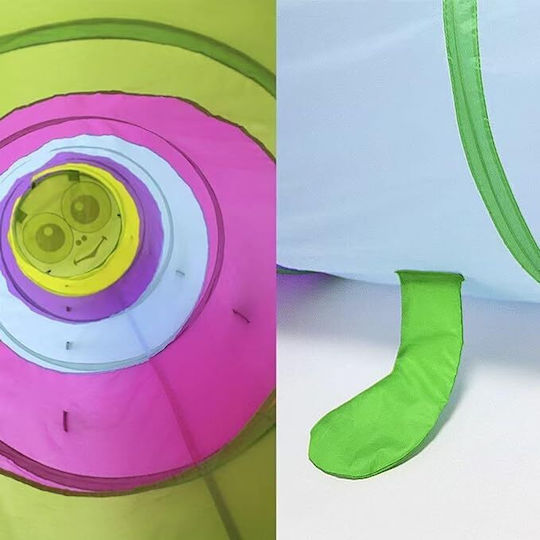 Kids Tunnel Tent Multicolour