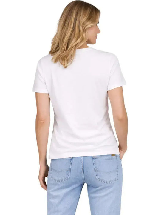 Pepe Jeans T-Shirt Λευκό