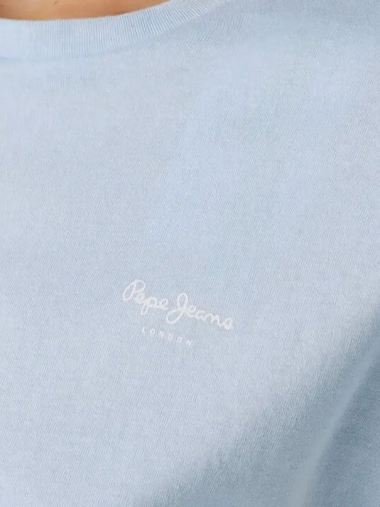 Bloom Bloom Γυναικείο Crop T-shirt Γαλάζιο