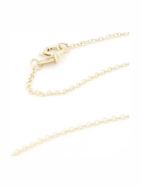 Necklace Family In 9 K Gold With Zircon