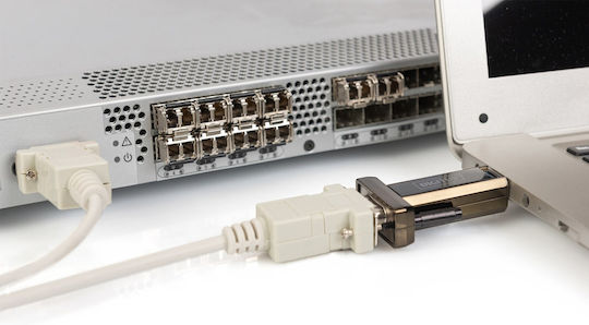 Digitus Usb Μετατροπέας Serial male σε Serial female 1τμχ